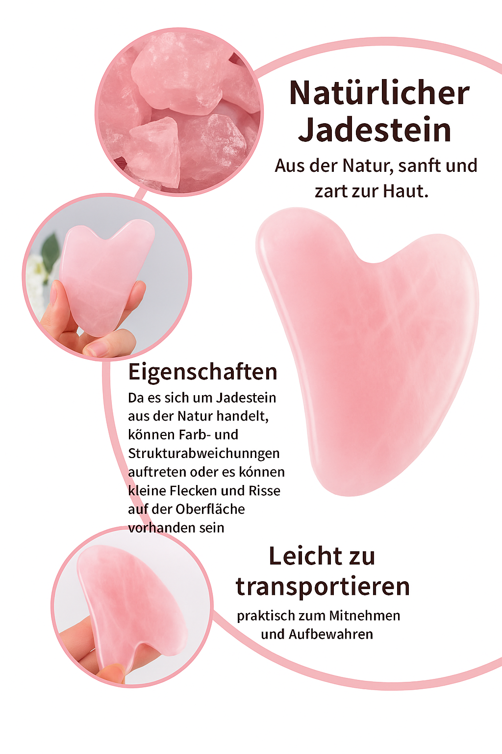 Naturstein Gua Sha